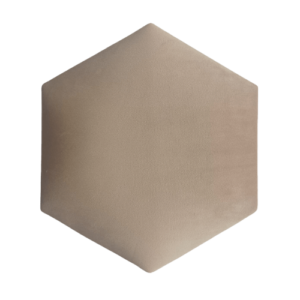 Panel tapicerowany Hexagon 30cm beżowy